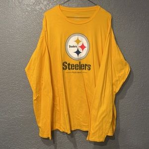 Fanatics NFL Pro Line Mens Pittsburgh Steelers Long sleeve T